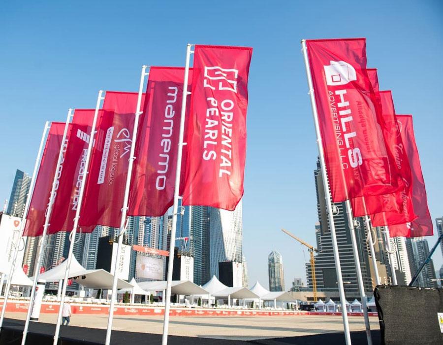 Telescopic Flags