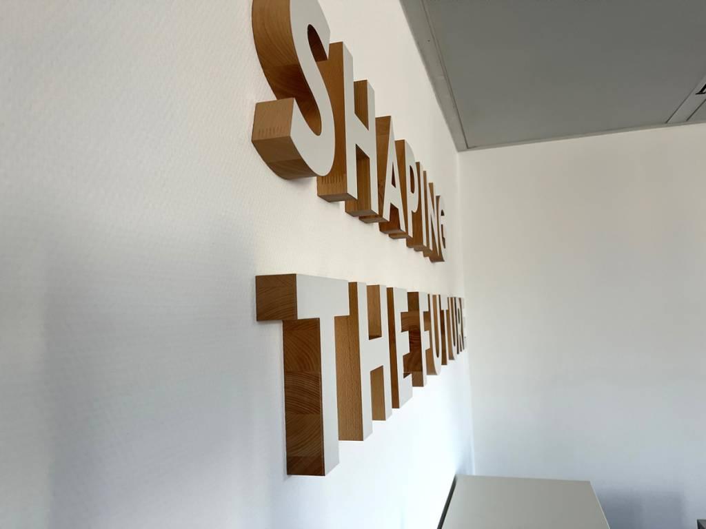 Wooden Letters Signage